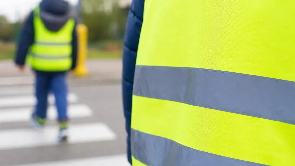 Lekcja na Szwederowie zakończyła się odblaskami dla pierwszoklasistów
