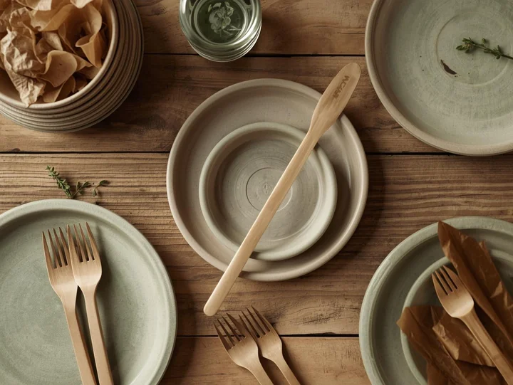Jednorazowe naczynia bio - dlaczego wybierają je restauracje i catering?