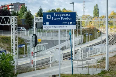Obraz do artykułu: W Starym Fordonie powstał nowy przystanek. Zatrzyma się tu 10 par pociągów