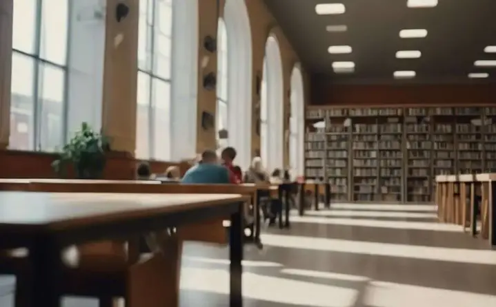 Poranki z filmami dla dzieci na Strychu Biblioteki Głównej.