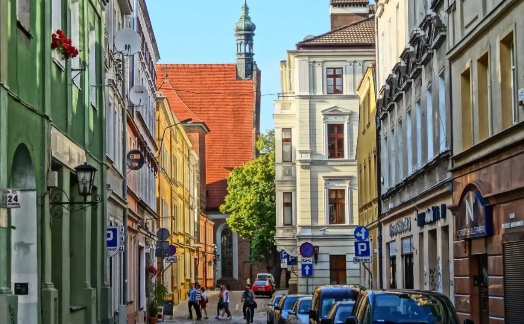 Zieleń na skwerze Woyniłłowicza nabiera blasku