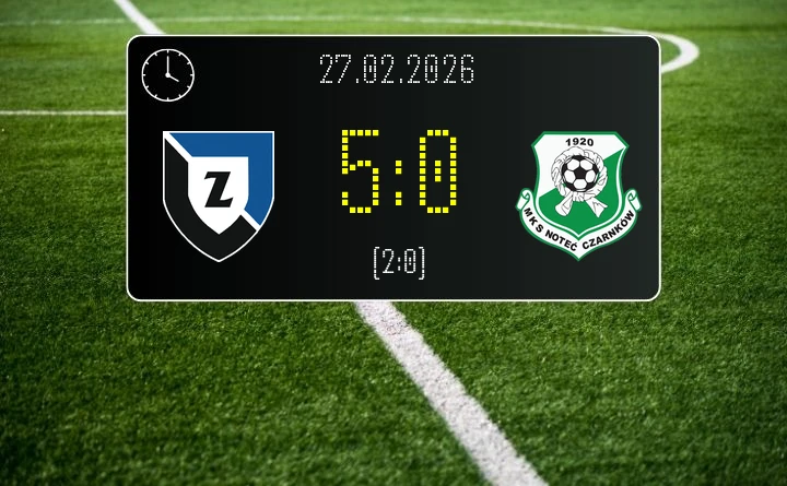 [PIŁKA NOŻNA] Zawisza Bydgoszcz – Noteć Czarnków 5:0 w Betclic 3. Liga Grupa 2 (Grupa II)