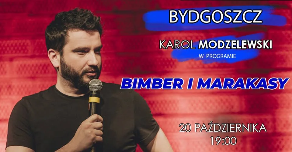 Grafika promocyjna wydarzenia Bimber i marakasy w Bydgoszczy