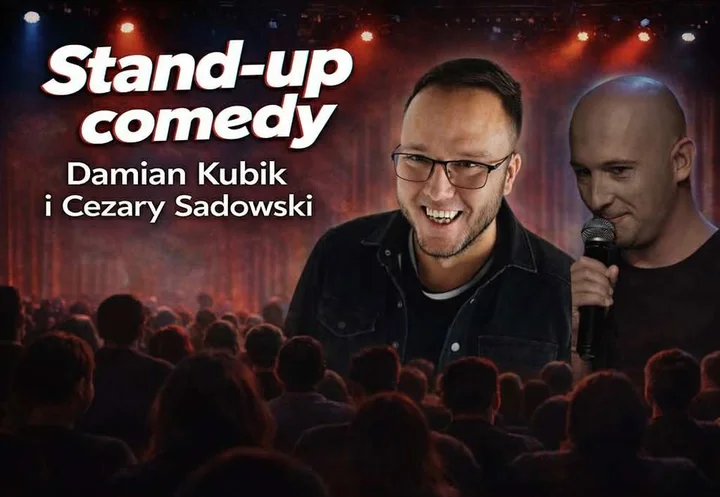 Grafika promocyjna wydarzenia Bydgoszcz | Stand-up: Damian Kubik i Cezary Sadowski — 27 lutego 2026
