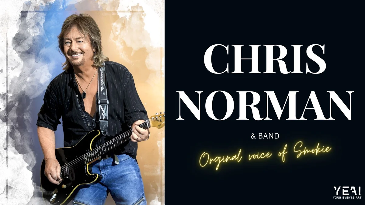 Grafika promocyjna wydarzenia Koncert Chrisa Normana w Bydgoszczy