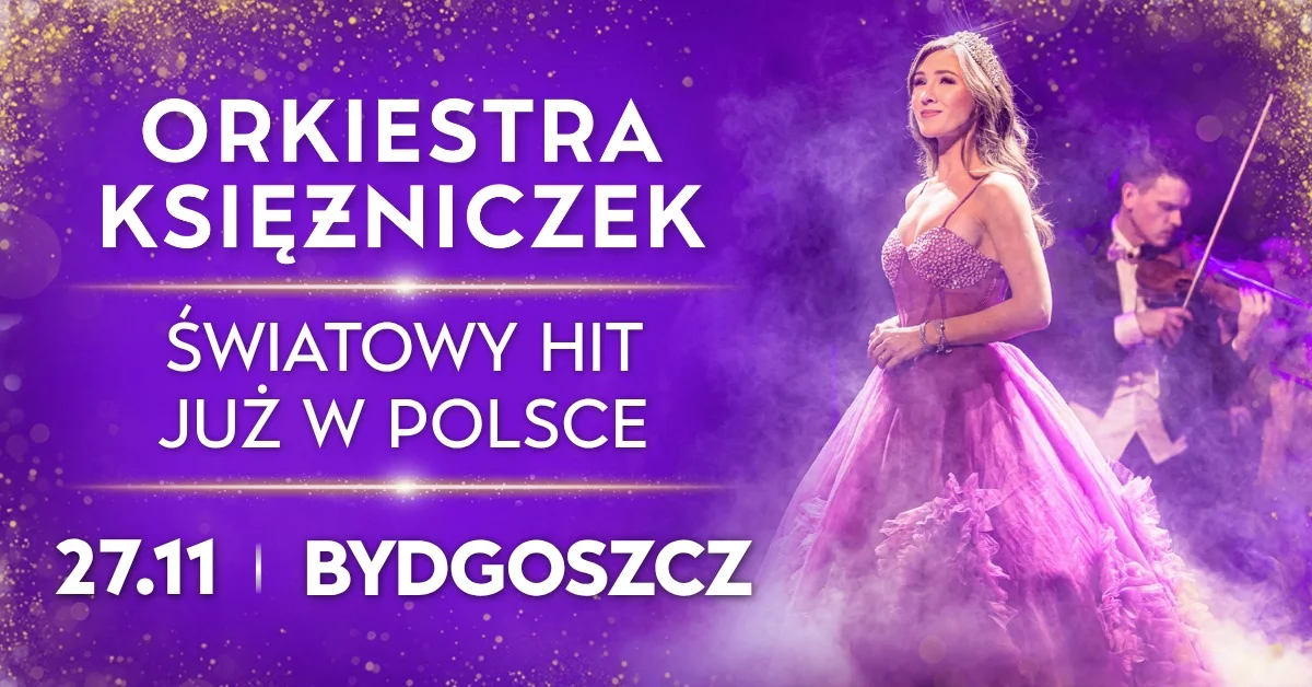 Grafika promocyjna wydarzenia Orkiestra Księżniczek – koncert wiedeński