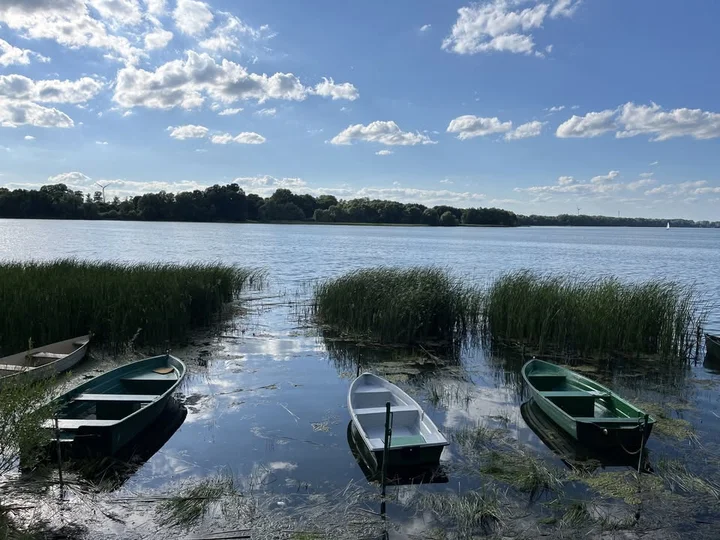 Grafika promocyjna wydarzenia Pierwsze zawody o Puchar Prezesa Okręgu PZW Bydgoszcz — zawody wędkarskie