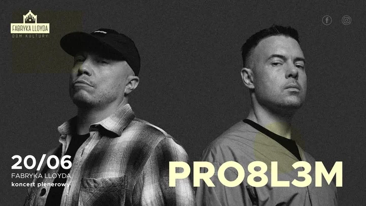 Grafika promocyjna wydarzenia PRO8L3M w Fabryce Lloyda — 20 czerwca 2026, Bydgoszcz