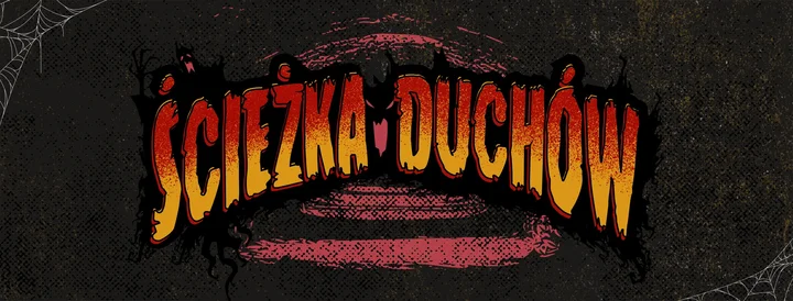 Obrazek przedstawia grafikę promocyjną wydarzenia Przejście tematyczne „Ścieżka Duchów” w Bydgoszczy – październik 2025