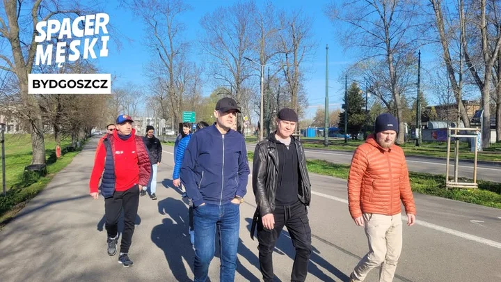 Grafika promocyjna wydarzenia Spacer Męski BYDGOSZCZ — poranny spacer dla facetów