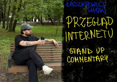 Grafika promocyjna wydarzenia BYDGOSZCZ! Łaszkiewicz Show – stand-up