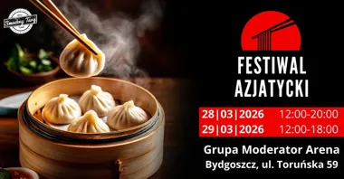 Grafika promocyjna wydarzenia Festiwal Azjatycki Bydgoszcz — Street Food pełen smaków i aromatów