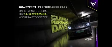 Grafika promocyjna wydarzenia PERFORMANCE DAYS w Bydgoszczy
