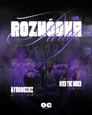 Grafika promocyjna wydarzenia ROZWÓDKA PARTY w Over The Under (Bydgoszcz) — OGPARTY