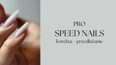 Grafika promocyjna wydarzenia SPEED NAILS PRO — szybkie przedłużanie i korekta paznokci w Bydgoszczy