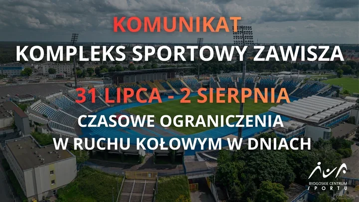 Zawisza z ograniczeniami dla kierowców. Piesi przejdą bez zmian
