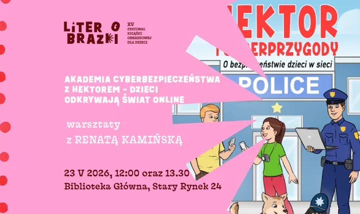 Hektor prowadzi dzieci przez internetowe pułapki - w Bydgoszczy rusza cyberprzygoda