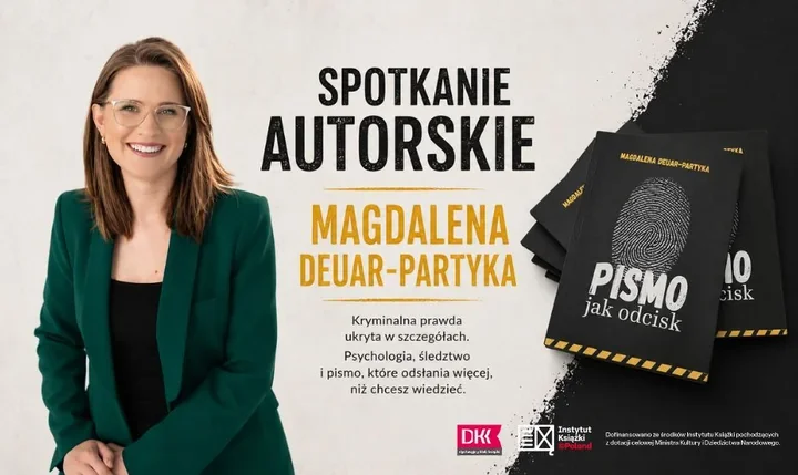 Pismo potrafi zdradzić więcej, niż myślisz. W Bydgoszczy pokażą to na żywo