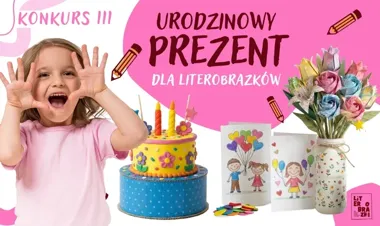 LiterObrazki mają 15 lat, a dzieci szykują im prezent z papieru
