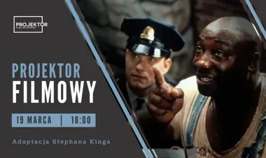 Wieczór z Kingiem w Bibliotece - seans "Niezwykła historia z bloku śmierci" w Bydgoszczy