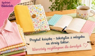 Stare koszule i poszewki zamienią się w książkowe okładki
