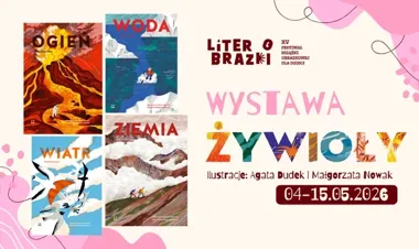 Cztery żywioły w bibliotece - LiterObrazki wciągają w barwną wyprawę