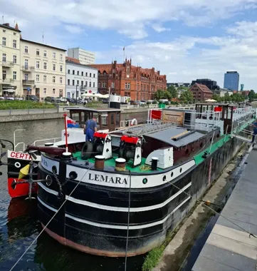 Barka Lemara wraca na Spichlerną. Pokłady znów otwierają się dla miasta