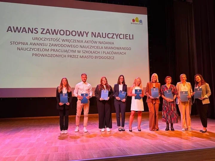 200 nowych nauczycieli mianowanych w Bydgoszczy. Zakończyły się egzaminy