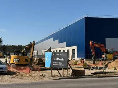 W BPPT stanęła już hala TERG, a logistyczne centrum nabiera kształtów