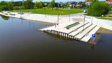 Fordon szykuje miejsce na przystań, która ma służyć ludziom i rzece