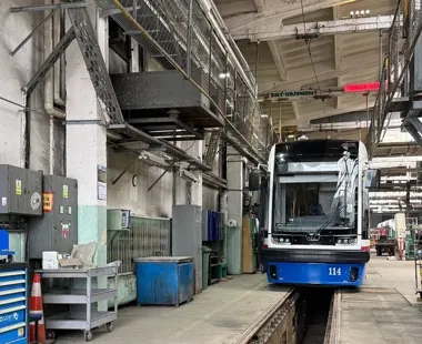 Nowa zajezdnia przy Toruńskiej gotowa. Tramwaje mają jeździć ciszej