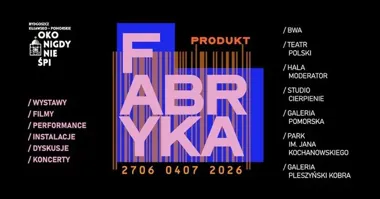Fabryka sztuki w Bydgoszczy. Oko Nigdy Nie Śpi wraca po raz 13