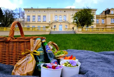 Kosz piknikowy i parkowy cień. W Ostromecku gotowy jest plan na leniwe dni