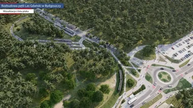 Rozbudowa pętli Las Gdański – ul. Rekreacyjna zostaje zamknięta na około dwa miesiące