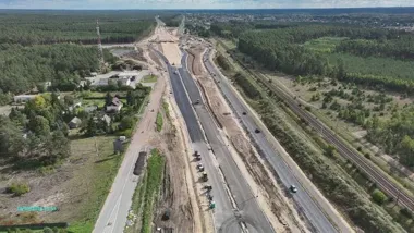 S10 pod Bydgoszczą przekroczyła półmetek. Powstanie nowy wiadukt nad torami