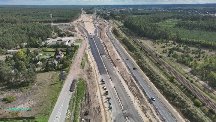 S10 pod Bydgoszczą przekroczyła półmetek. Powstanie nowy wiadukt nad torami