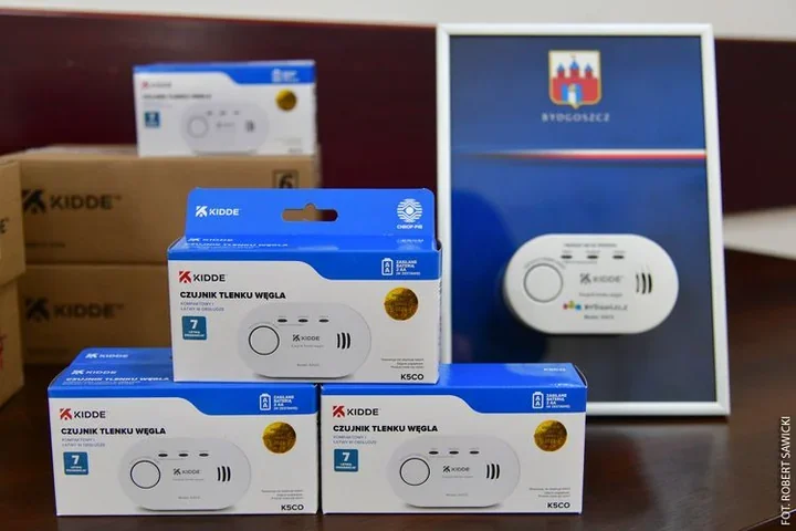 Bydgoszcz rozdzieli 1200 czujek tlenku węgla – priorytet dla osób w najtrudniejszej sytuacji