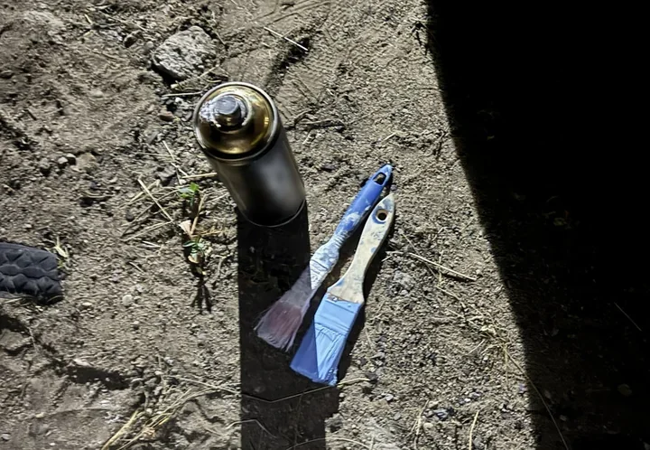 Po służbie zauważył graffiti. Bydgoscy policjanci zatrzymali 34-latka
