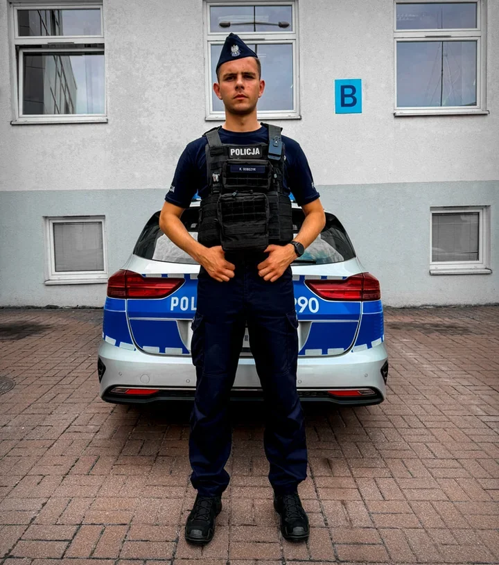 Kursant policji po służbie ruszył na pomoc kajakarzowi w Brdzie
