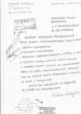 Po wizycie w szpitalu 84-latka nie dotarła na spotkanie. Pomogli policjanci