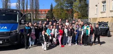 Dzieci zobaczyły komisariat od środka - to miejsce zrobiło na nich największe wrażenie