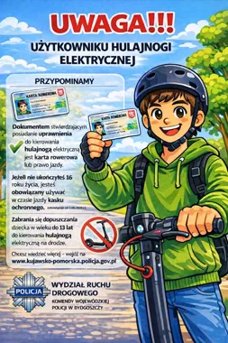 Hulajnogi od 13 lat - zmiana, która zmusi rodziców i wzmocni kontrole