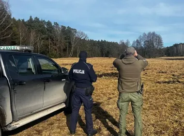 Patrole wodne i leśne zaskoczyły lasy - wspólna akcja Wieniec 2026
