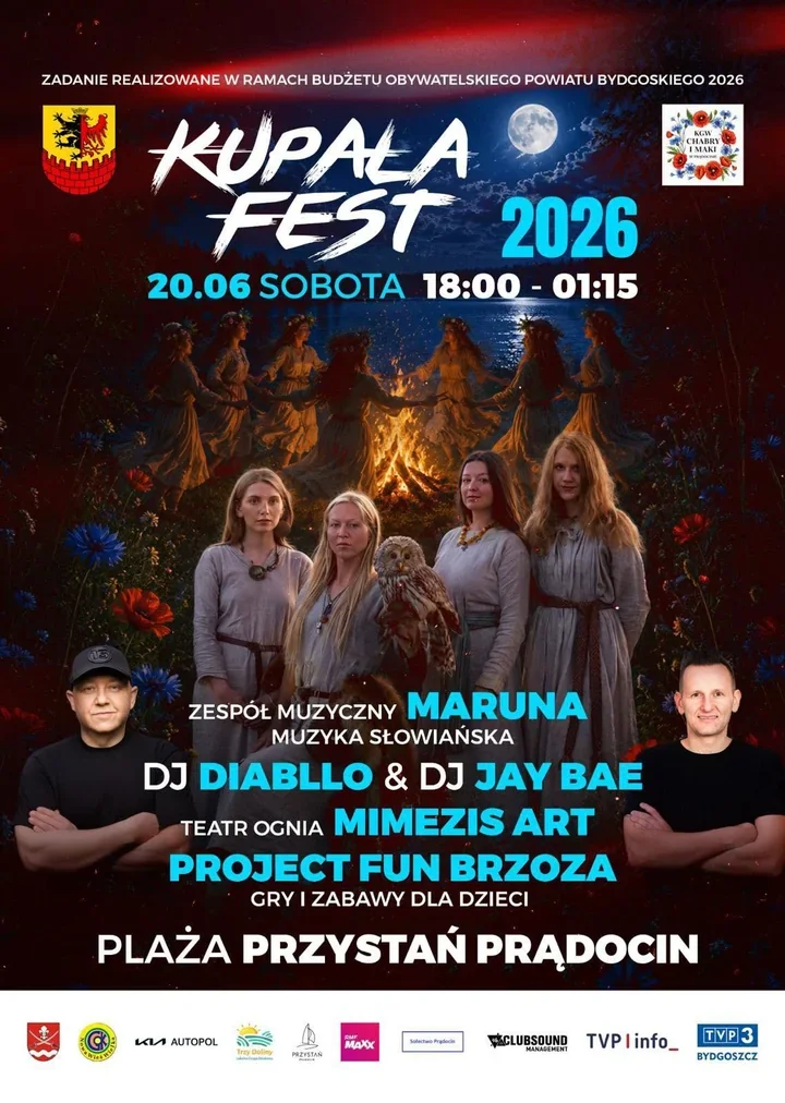 Noc Kupały nad wodą. W Prądocinie szykuje się długi wieczór
