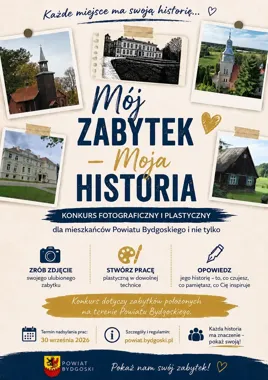 Zabytek z podbydgoskiej gminy może stać się bohaterem twojej historii