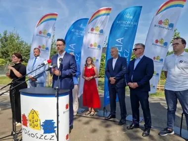 Rowerzyści zyskali nowe połączenie. Trasa łączy Osielsko z Bydgoszczą