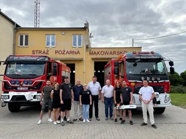 Nowa pilarka ratownicza dla OSP Mąkowarsko. Ma skrócić czas działań