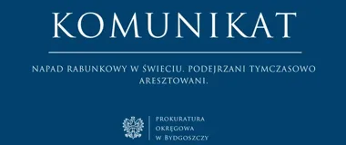 Napad w Świeciu zakończył się aresztem dwóch podejrzanych