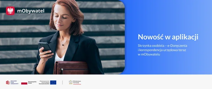 e–Doręczenia w mObywatelu. Urzędowe pisma trafią prosto na telefon
