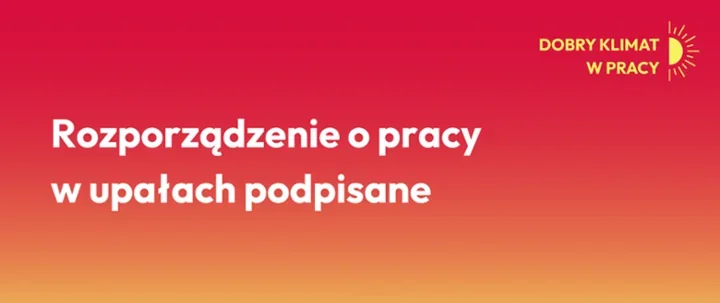 Upał zatrzyma pracę. Nowe progi temperatur dla pracowników